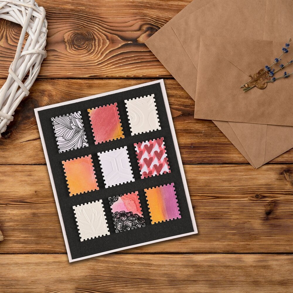 Vaessen Creative Embossing Figuurpons Postzegel Medium (21478-001)