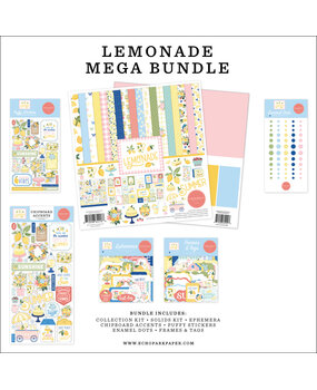 Carta Bella Lemonade 12x12 Inch Mega Bundle (CBLE495050) Carta Bella Lemonade 12x12 Inch Mega Bundle (CBLE495050)