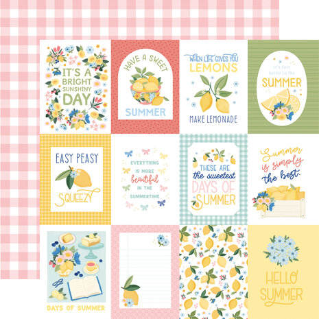 Carta Bella Lemonade 12x12 Inch Collection Kit (CBLE495016) Carta Bella Lemonade 12x12 Inch Collection Kit (CBLE495016)