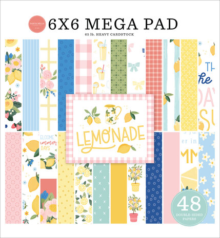 Carta Bella Lemonade 6x6 Inch Mega Pad (CBLE495031) Carta Bella Lemonade 6x6 Inch Mega Pad (CBLE495031)
