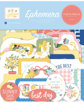 Carta Bella Lemonade Ephemera (CBLE495024) Carta Bella Lemonade Ephemera (CBLE495024)