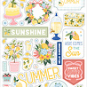 Carta Bella Lemonade 6x13 Inch Chipboard Accents (CBLE495021)