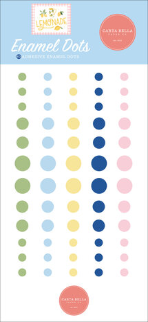 Carta Bella Lemonade Enamel Dots (CBLE495028) Carta Bella Lemonade Enamel Dots (CBLE495028)