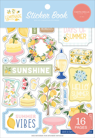 Carta Bella Lemonade Sticker Book (CBLE495029) Carta Bella Lemonade Sticker Book (CBLE495029)
