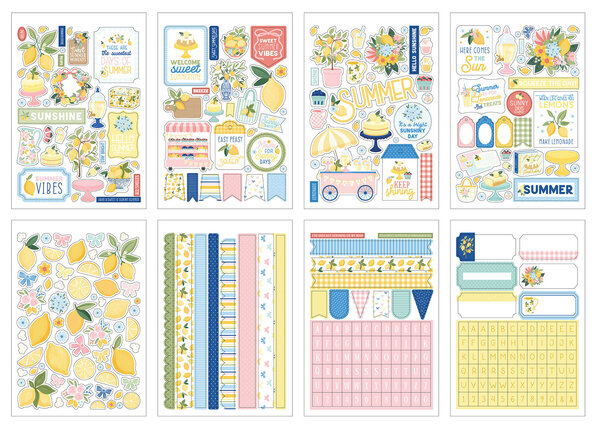 Carta Bella Lemonade Sticker Book (CBLE495029) Carta Bella Lemonade Sticker Book (CBLE495029)
