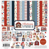 Carta Bella Americana Summer 12x12 Inch Collection Kit (CBAS493016)