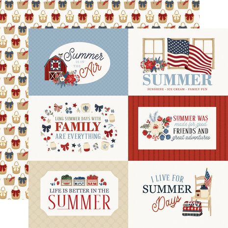 Carta Bella Americana Summer 12x12 Inch Collection Kit (CBAS493016)