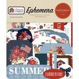 Carta Bella Americana Summer Ephemera (CBAS493024)