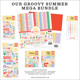 Echo Park Our Groovy Summer 12x12 Inch Mega Bundle (OGS496050)