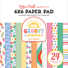 Echo Park Our Groovy Summer 6x6 Inch Paper Pad (OGS496023)