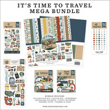 Echo Park It's Time To Travel 12x12 Inch Mega Bundle (TTT494050)