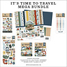 Echo Park It's Time To Travel 12x12 Inch Mega Bundle (TTT494050)