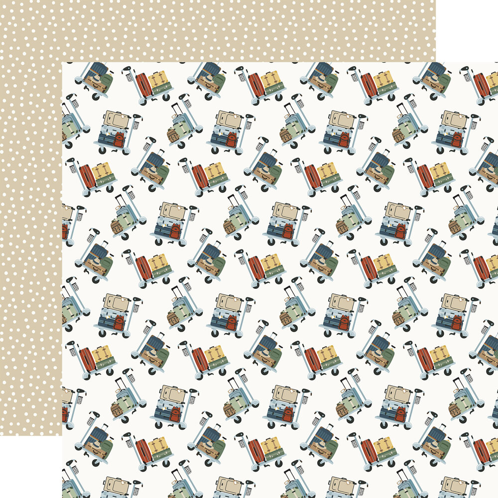 Echo Park It's Time To Travel 12x12 Inch Collection Kit (TTT494016)