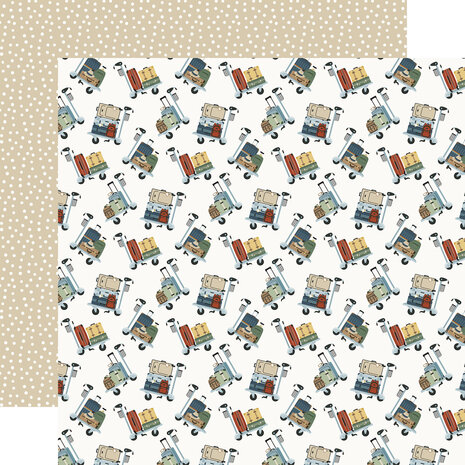 Echo Park It's Time To Travel 12x12 Inch Collection Kit (TTT494016)