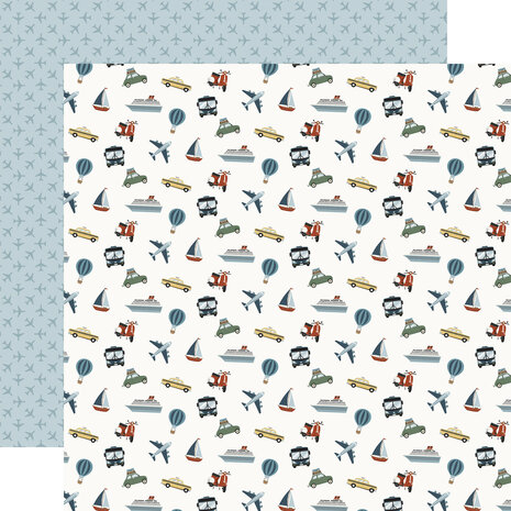 Echo Park It's Time To Travel 12x12 Inch Collection Kit (TTT494016)