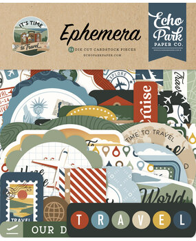 Echo Park It's Time To Travel Ephemera (TTT494024) Echo Park It's Time To Travel Ephemera (TTT494024)