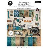 Studio Light PRE-ORDER Essentials Gearhead Workshop A4 Die-Cut Paper Pad (SL-ES-DCPP436)
