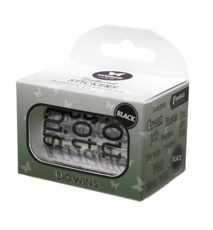 Studio Light Essentials Clear Stickers on Roll Big Wins (SL-ES-STIC76)