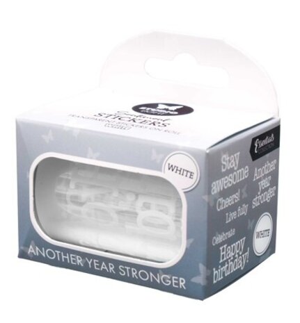 Studio Light Essentials Clear Stickers on Roll Another Year Stronger (SL-ES-STIC77)