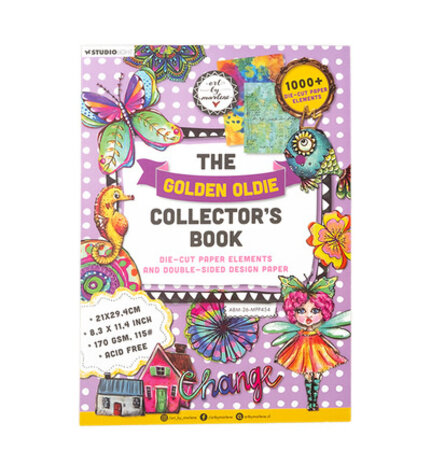 Studio Light The Golden Oldie Collector's Book A4 Paper Pad (ABM-26-MPP454)