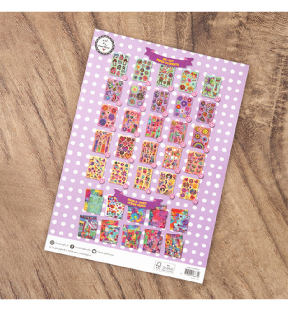 Studio Light The Golden Oldie Collector's Book A4 Paper Pad (ABM-26-MPP454)