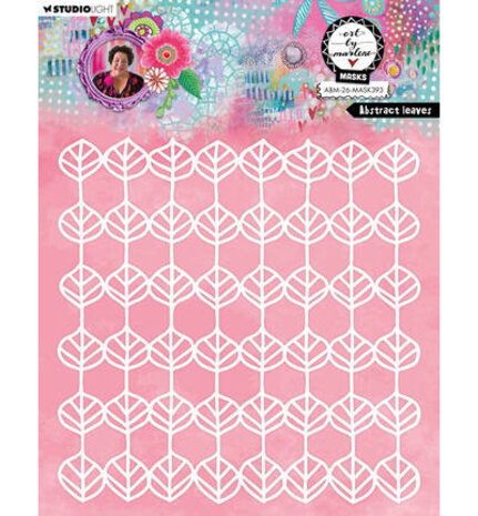 Studio Light Masking Stencil Abstract Leaves (ABM-26-MASK393)