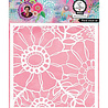 Studio Light Masking Stencil Floral Close-Up (ABM-26-MASK395)