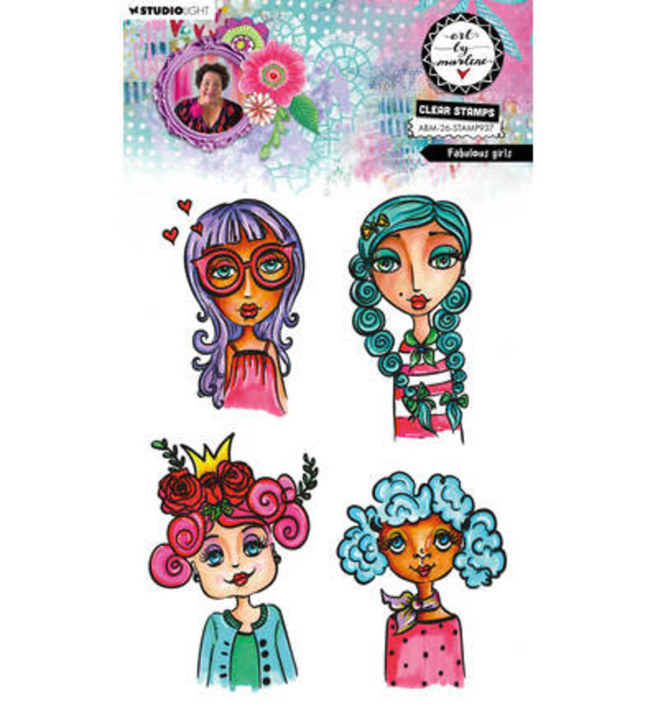 Studio Light PRE-ORDER Clear Stamp Fabulous Girls (ABM-26-STAMP937) Studio Light PRE-ORDER Clear Stamp Fabulous Girls (ABM-26-STAMP937)