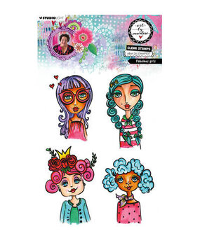 Studio Light Clear Stamp Fabulous Girls (ABM-26-STAMP937)