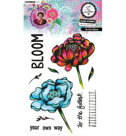 Studio Light PRE-ORDER Clear Stamp In Full Bloom (ABM-26-STAMP939) Studio Light PRE-ORDER Clear Stamp In Full Bloom (ABM-26-STAMP939)