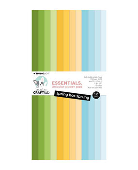 Creative Craftlab Essentials Spring Has Sprung Slimline Unicolor Paper Pad (CCL-ES-UPP471) Creative Craftlab Essentials Spring Has Sprung Slimline Unicolor Paper Pad (CCL-ES-UPP471)