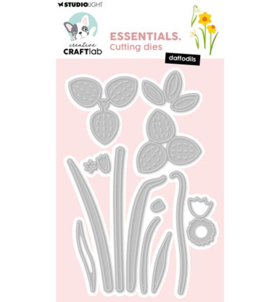 Creative Craftlab PRE-ORDER Essentials Dies Daffodils (CCL-ES-CD1107)