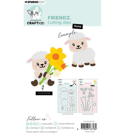 Creative Craftlab PRE-ORDER Friendz Dies Fiona (CCL-FR-CD1110)