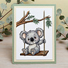 Studio Light Essentials Clear Stamps Swinging by Koala (SL-ES-STAMP946)