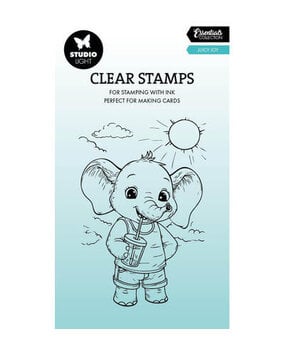 Studio Light PRE-ORDER Essentials Clear Stamps Juicy Joy Elephant (SL-ES-STAMP948)