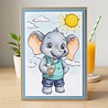 Studio Light Essentials Clear Stamps Juicy Joy Elephant (SL-ES-STAMP948)