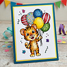 Studio Light PRE-ORDER Essentials Clear Stamps Wild Party Tiger (SL-ES-STAMP949)