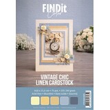 Find It Trading Linen Cardstock Pack A5 Vintage Chic Pack (FITCBA5005)