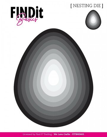 Find It Trading Egg Nesting Dies (FITBND005) Find It Trading Egg Nesting Dies (FITBND005)
