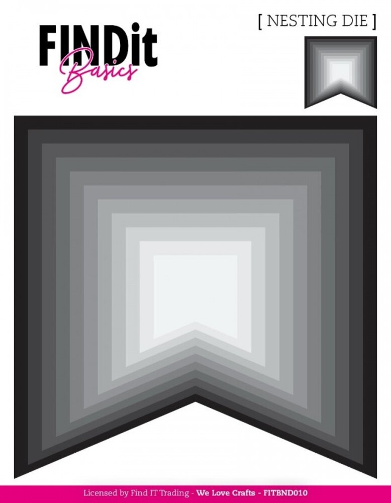 Find It Trading Banner Nesting Dies (FITBND010)