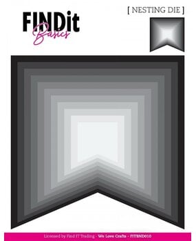 Find It Trading Banner Nesting Dies (FITBND010)