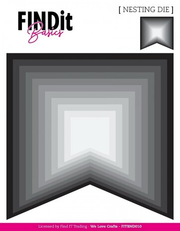 Find It Trading Banner Nesting Dies (FITBND010)