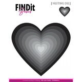 Find It Trading Hearts 2 Nesting Dies (FITBND013)