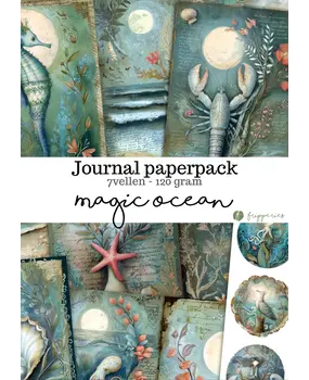 Fripperies Magic Ocean A5 Journal Paperpack (MAG) Fripperies Magic Ocean A5 Journal Paperpack (MAG)