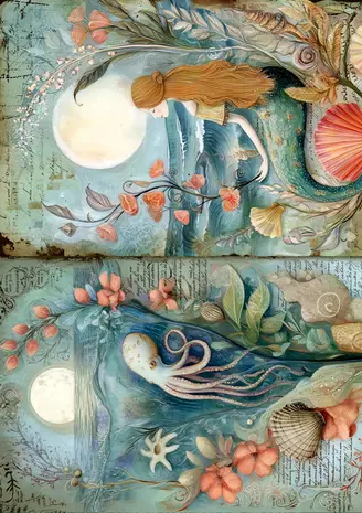 Fripperies Magic Ocean A5 Journal Paperpack (MAG) Fripperies Magic Ocean A5 Journal Paperpack (MAG)