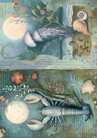 Fripperies Magic Ocean A5 Journal Paperpack (MAG) Fripperies Magic Ocean A5 Journal Paperpack (MAG)