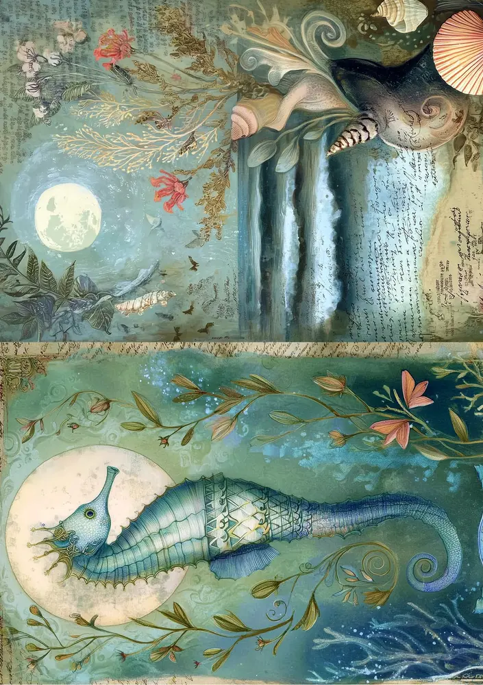 Fripperies Magic Ocean A5 Journal Paperpack (MAG) Fripperies Magic Ocean A5 Journal Paperpack (MAG)