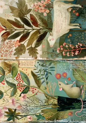 Fripperies Folk Art Animals A5 Journal Paperpack (FOL) Fripperies Folk Art Animals A5 Journal Paperpack (FOL)