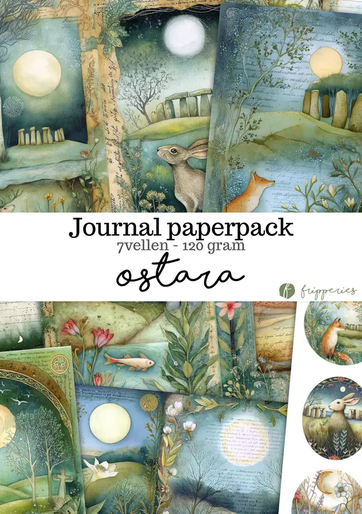 Fripperies Ostara A5 Journal Paperpack (OST) Fripperies Ostara A5 Journal Paperpack (OST)