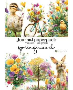 Fripperies Spring Mood A5 Journal Paperpack (SPR) Fripperies Spring Mood A5 Journal Paperpack (SPR)